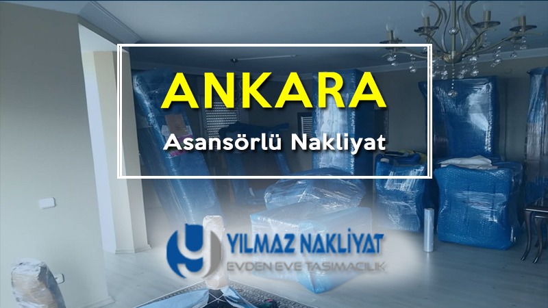 Asansörlü nakliyat Ankara