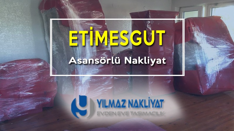 Etimesgut asansörlü nakliyat