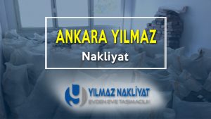 Ankara yılmaz nakliyat hizmetleri